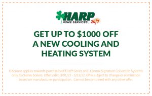 UP TO $1000 OFF A NEW HEATING AND COOLING SYSTEM