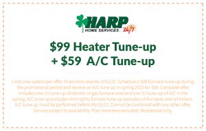 $99 Heater Tune-up + $59 AC Tune-up