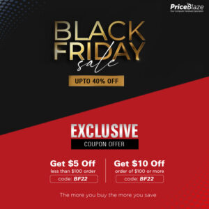 Black Friday Coupon Deals 2022 - Get $5 to $10 Off on all orders