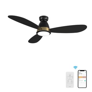 Secure $100 savings on this Black Smart Ceiling Fan With LED Lights